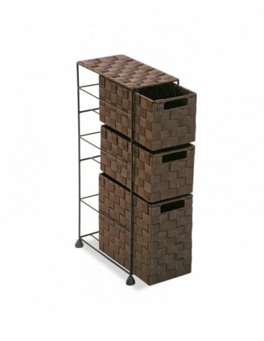 MUEBLE BAÑO 3 CAJONES CHOCO