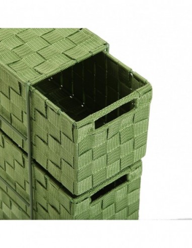 MUEBLE BAÑO 3 CAJONES VERDE