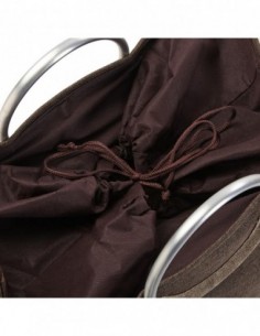 CESTA ROPA DOBLE MARRON 2