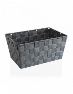 CESTA GRANDE GRIS CLARO