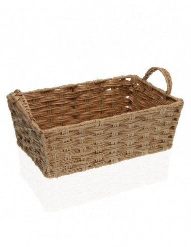 CESTA RECTANGULAR  NATURAL