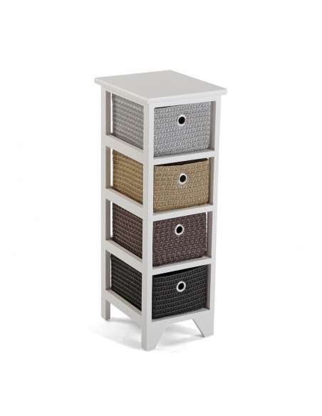 CAJONERA BAÑO 4 CESTAS