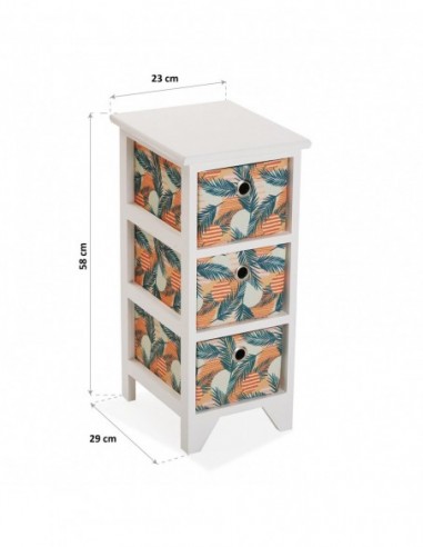 CAJONERA 3 CESTAS SAONA