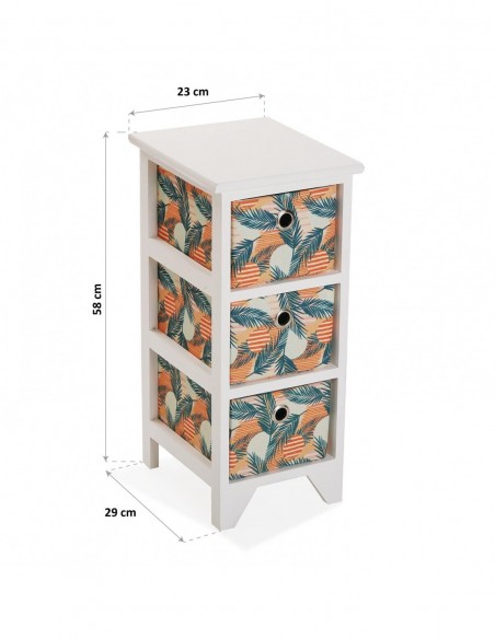 CAJONERA 3 CESTAS SAONA