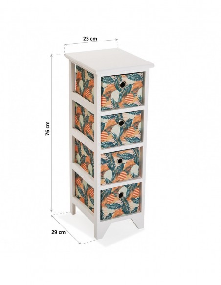 MUEBLE BAÑO 4 CESTAS SAONA