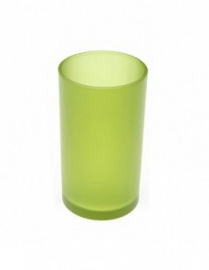 VASO CRISTAL VERDE