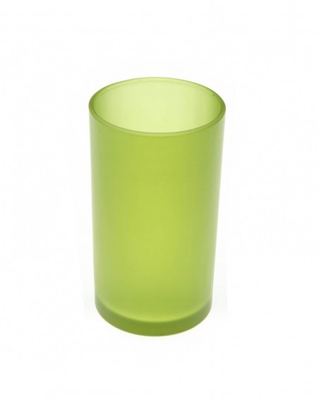 VASO CRISTAL VERDE