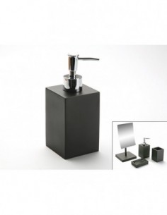 DISPENSADOR JABON NEGRO