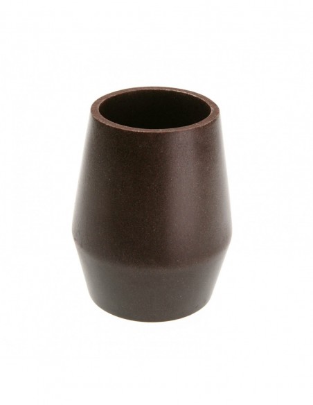 VASO POLIRESINA MARRON