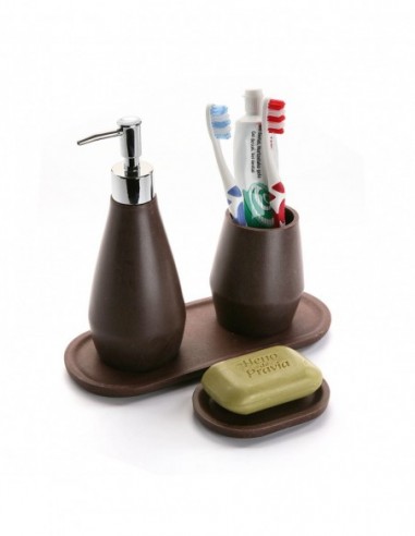 VASO POLIRESINA MARRON