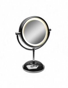 ESPEJO MESA DOBLE CARA LED X5