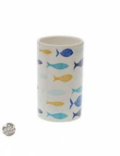 VASO CEPILLOS BLUE BAY