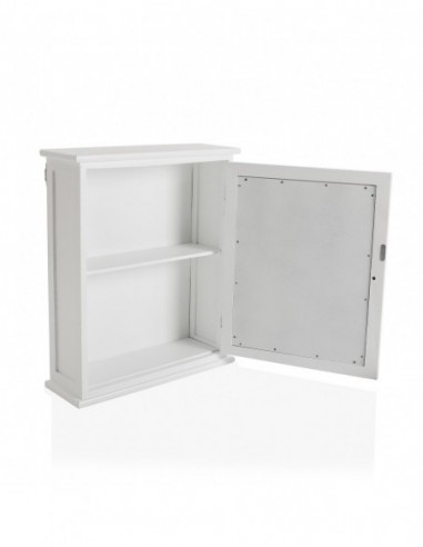 MUEBLE BLANCO CON ESPEJO