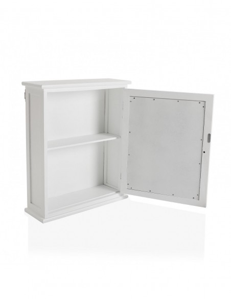 MUEBLE BLANCO CON ESPEJO
