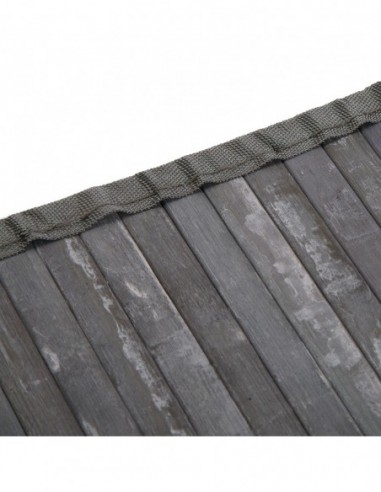 ALFOMBRA BAMBAS GRIS OSCURO