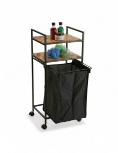 CESTA ROPA C/RUEDAS 2