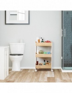 CARRO BAÑO C/ RUEDAS 3 BALDAS 2