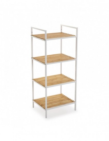ESTANTERIA 4 BALDAS WHITE