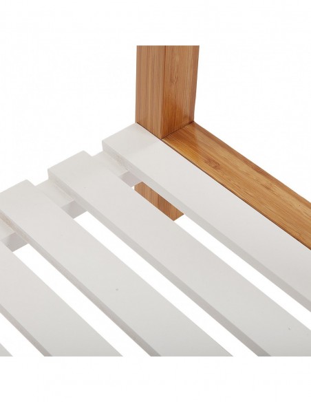 ESPEJO PIE CON SOPORTE BAMBU