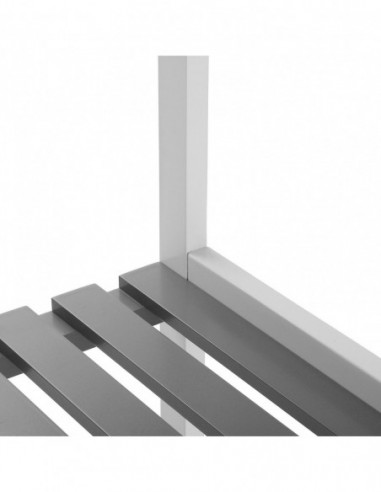 ESTANTERIA 5 BALDAS BLANCA