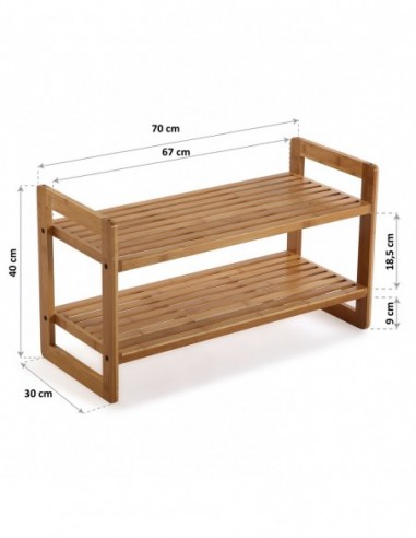 ZAPATERO BAMBU DOS BALDAS