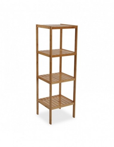 ESTANTERIA 4 BALDAS BAMBU