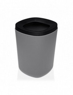 PAPELERA GRIS & NEGRA 2