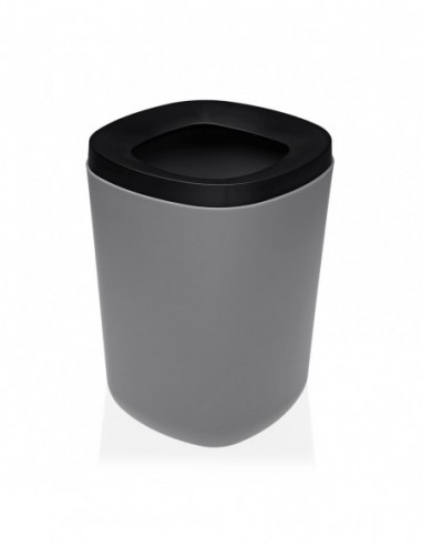 PAPELERA GRIS & NEGRA