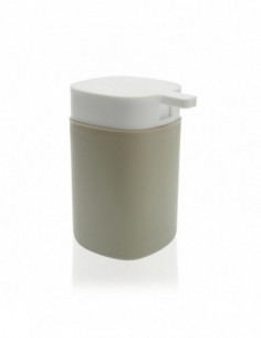 DISPENSADOR BEIGE & BLANCO