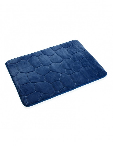 ALFOMBRA BAÑO AZUL OSC.40X60CM