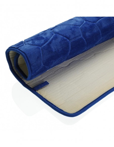 ALFOMBRA BAÑO AZUL OSC.40X60CM