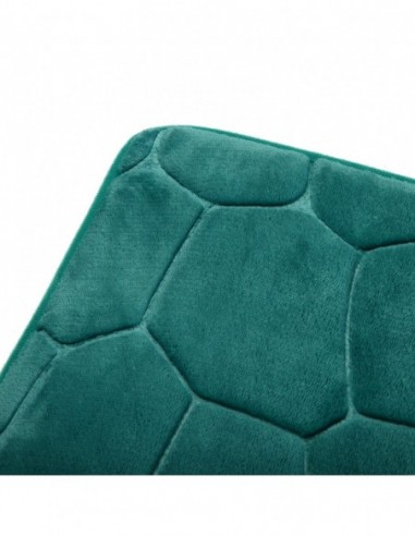 ALFOMBRA BAÑO VERDE.40X60CM