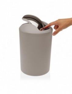PAPELERA 7L BEIGE 2