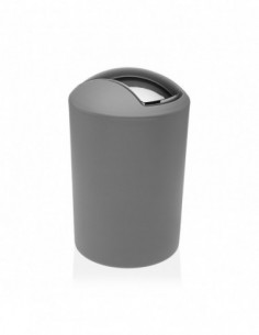 PAPELERA 7L GRIS