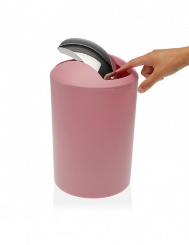 PAPELERA 7L ROSA