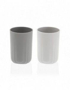 VASO BAÑO SURTIDO GREY/WHITE