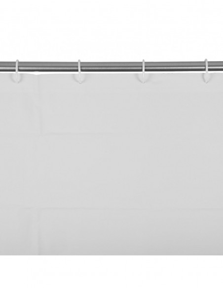 CORTINA BAÑO BLANCA