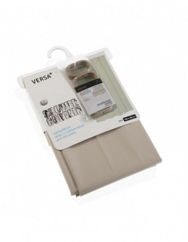 CORTINA BAÑO BEIGE CORTINA BAÑO BEIGE
