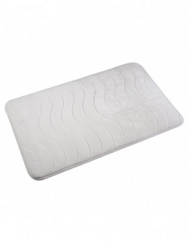 ALFOMBRA BAÑO BRANT BLANCA