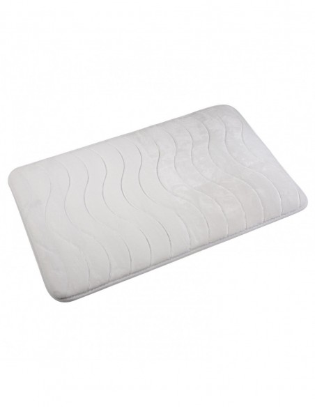 ALFOMBRA BAÑO BRANT BLANCA