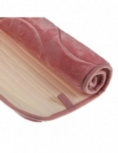ALFOMBRA BAÑO BRANT ROSA 2