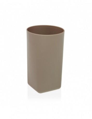 VASO CEPILLOS KENAI BEIGE VASO CEPILLOS KENAI BEIGE
