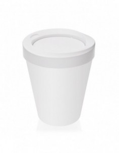 PAPELERA 9L BLANCA