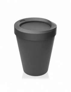 PAPELERA 9L GRIS