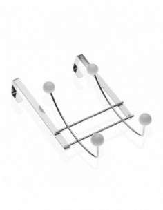 PERCHERO PUERTA 4 GANCHOS