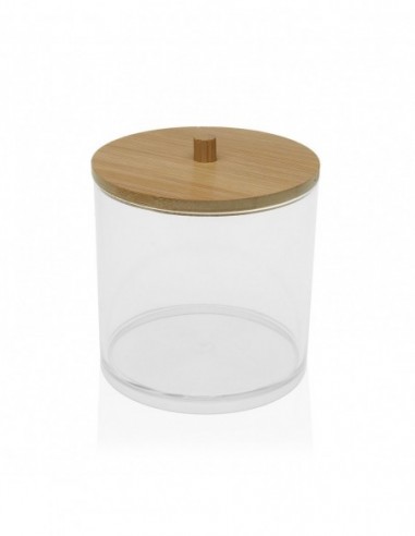 CAJA REDONDA TAPA BAMBU