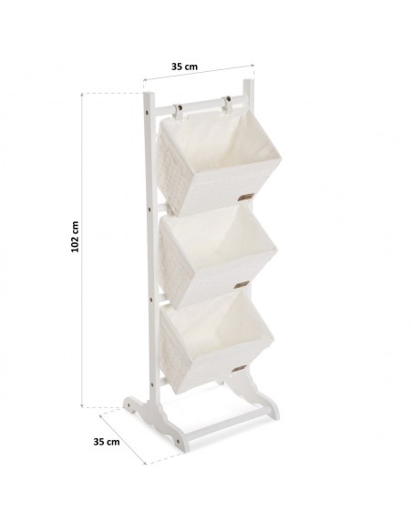 MUEBLE BAÑO 3 CESTAS