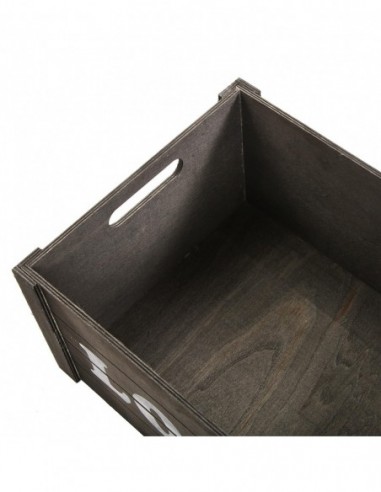 SET DE 4 CAJAS DE MADERA LOVE