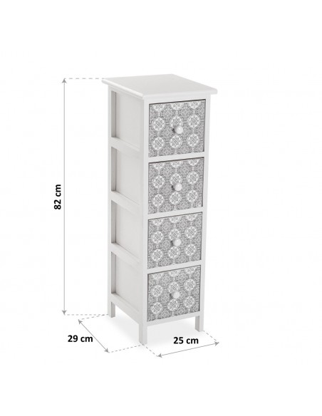 CAJONERA 4 CAJONES BLUE