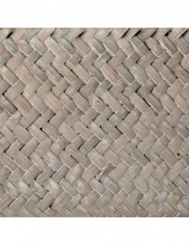 CESTA RECTANGULAR C/ASA NATUR